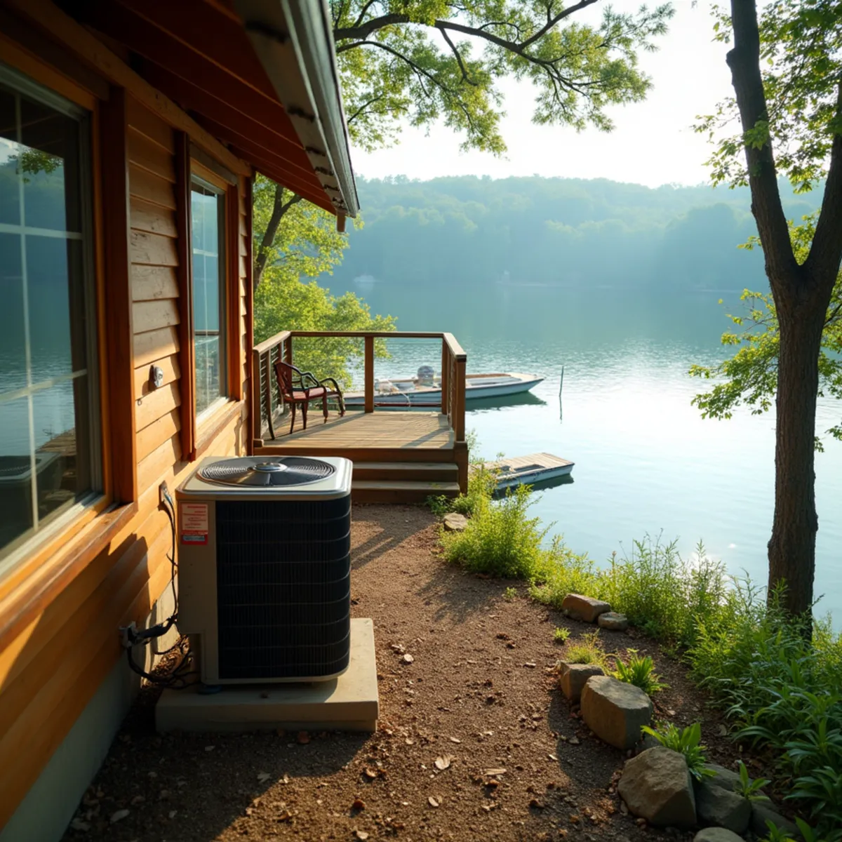 Lake Cumberland home near Burnside, KY served for heat pump and AC repair