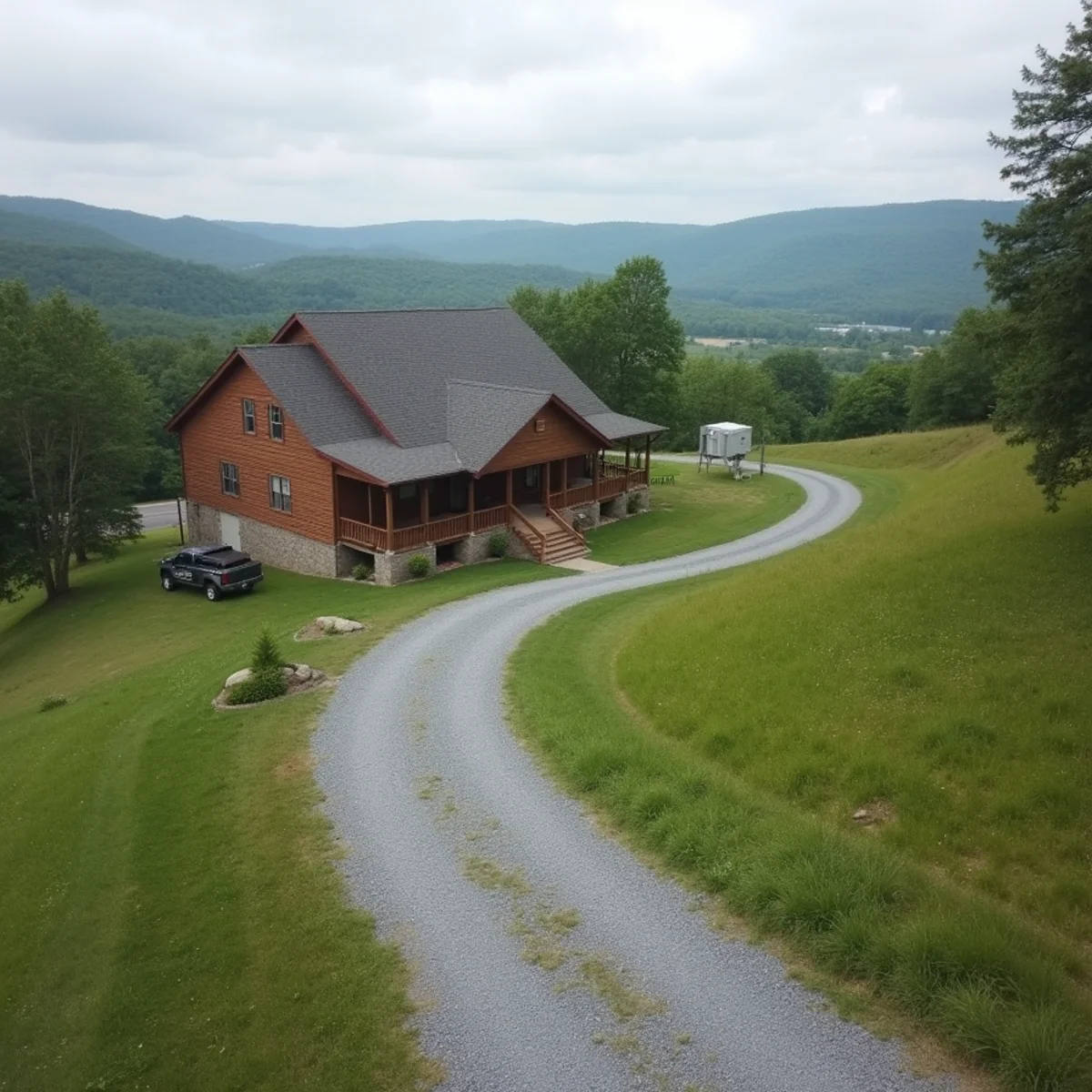Hilltop rural home near Russell Springs, KY served for heat pump repair